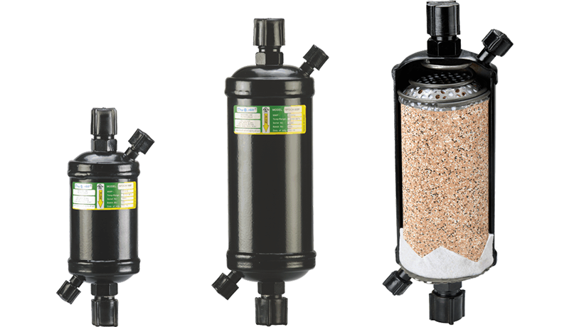 Suction Line Filter Drier DCHSF Series (Solid Core Type)