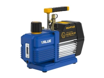 Dual-stage vacuum pump explosive gases